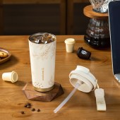 西屋雅仕双饮咖啡杯CNW（素雅白）