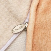 水星家纺牛奶绒四件套DH三生有杏200cmx230cm