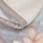 水星家纺1000gDH秋日温情法兰绒毯180cm×200cm（126359）