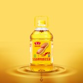 鲁花香味经典5S压榨特香花生油5L