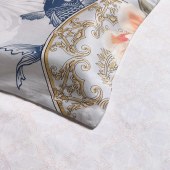 富安娜纯棉四件套-锦绣流莲YR