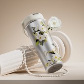 炊大皇花绘保温杯550ml(山茶花)FG55A1