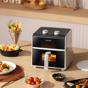 尚朋堂空气炸锅SPT-KZ0412A-D03榛果灰(彩邮)