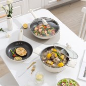 佰造悦莹精铁不粘锅三件套BZ-FTZ510B