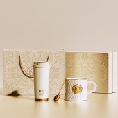 大嘴猴咖啡杯保温杯三件套PFC919T