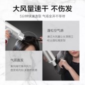 素士负离子电吹风H5 月光银