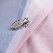 水星家纺氧棉时光茶氨酸全棉抗菌四件套200*230cm