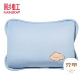 彩虹免洗亲肤绒插手电热暖手宝T322-L 蓝色