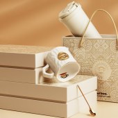 大嘴猴咖啡杯保温杯三件套PFC919T