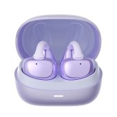 兰士顿金属感耳夹式蓝牙耳机TS20紫色