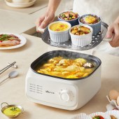 小熊15升大容量电蒸锅分体式可拆洗多用途锅DZG-SA0H6