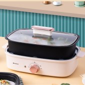 SANSUI 多功能电烤锅（分体料理锅）S-HG1508