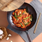 佰造卓跃锻纹精铁炒锅BZ-FC501