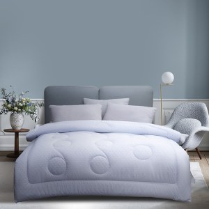 水星家纺时光絮语抗菌七孔四季被200*230cm