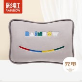 彩虹免洗加厚亲肤绒插手电热暖手宝T614-H 灰色