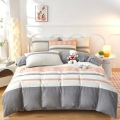 红蜻蜓时尚全棉四件套-优雅生活HQT-1028DZ