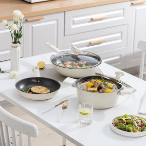 佰造悦莹精铁不粘锅三件套BZ-FTZ510B