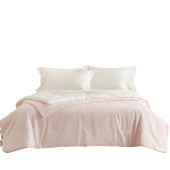 金丝莉200*230cm全棉蚕丝澳毛子母被JB-1521