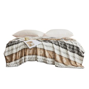 天琴波西米亚毯法兰绒毯1.5mTQ-B121