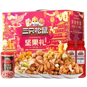 三只松鼠红运坚果零食2456g