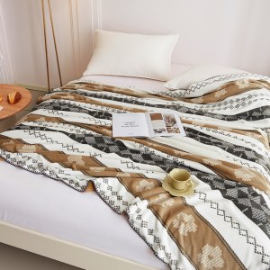 天琴波西米亚毯法兰绒毯1.8mTQ-B121