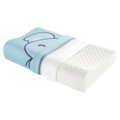 佳奥泰国进口原料儿童乳胶枕90%乳胶J17B14AS9(蓝色)