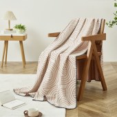 天琴纹澜轻语针织毯TQ-B125（150x200cm）