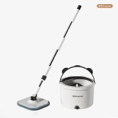 美添乐拖把家用一拖净免手洗净污分离旋转拖把MTL-DS125 （4布+玻璃擦+清洁片）