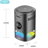 恩谷(ENGUE)15W多功能无线充&氛围灯&时钟&闹钟EG-C07