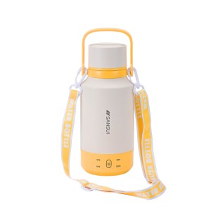 山水便携1升电热水杯YY-10B39