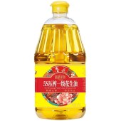 鲁花香味家族系列5S压榨一级花生油1.8L