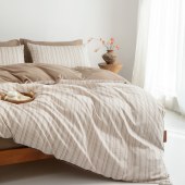 无印良品无印优品全棉斜纹四件套巴伦MJ-TJ25-87（200*230cm）