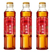 金龙鱼外婆乡小榨匠心臻选菜籽油388ml*3