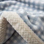 无印良品雪花绒旅行毯MJ-TZ24-01（100*120cm)