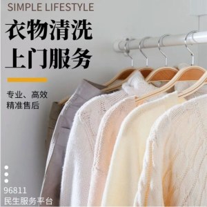 冬季衣服清洗（羽绒服、毛呢大衣[4件]）