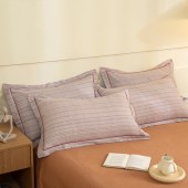 无印良品全棉磨毛四件套格彩丽景MJ-TJ23-78（200*230cm）