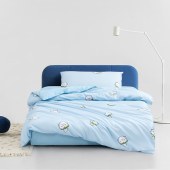 水星家纺可迪仔全棉茶氨酸三件套127616