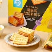 天生好果榴莲派软馅料饼干540克