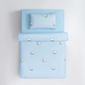 水星家纺可迪仔全棉茶氨酸三件套127616