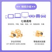 爱奇艺 星钻会员年卡（卡密）