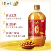 福临门家香味传承土榨花生油900ml