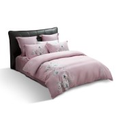 水星家纺全棉磨毛四件套——邂逅挚恋 123001