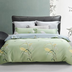 水星家纺全棉抗菌四件套——倩影摇曳 123004