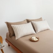 无印良品无印优品全棉斜纹四件套巴伦MJ-TJ25-87（200*230cm）