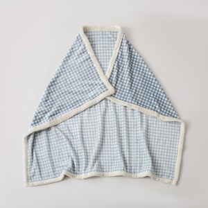 无印良品雪花绒旅行毯MJ-TZ24-01（100*120cm)