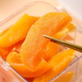 天生好果黄桃干200克