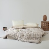 无印良品原麻豆豆绒保暖被MJ-B25-73（200*230cm）