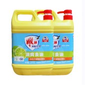 雕牌清新柠檬洗洁精1.23kg*2瓶