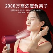 超人吹风机1600瓦负离子家用大功率RD7610