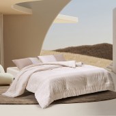 水星家纺闲逸时光茶氨酸抗菌大豆被126198